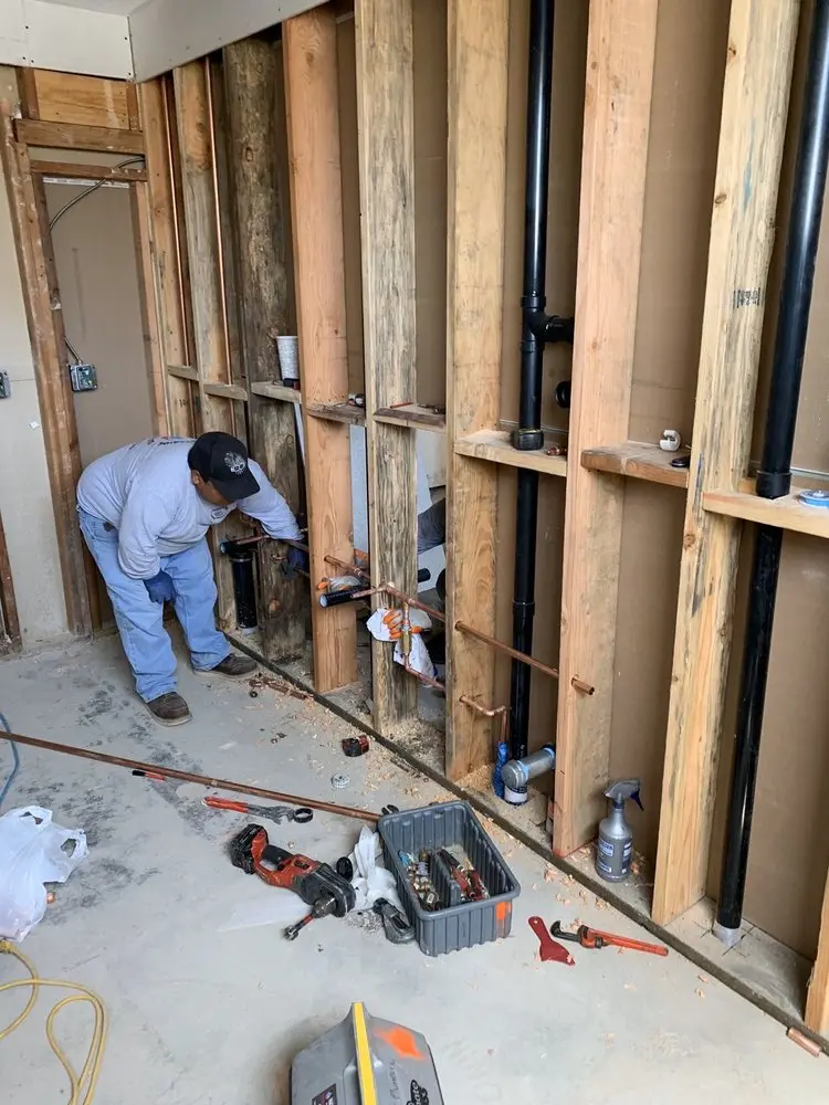 Commercial rough-in plumbing for Water Heater Replacement in Eloise Woods